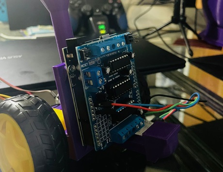 Conexão do Motor-Shield com o Arduino